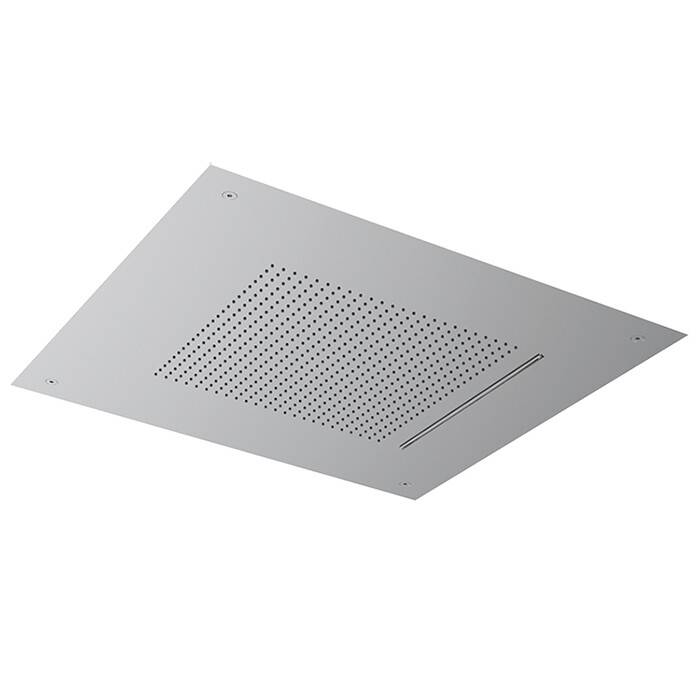 Верхний душ Almar Velvet 498x498 мм сталь нержавеющая шлифованная E044280BS