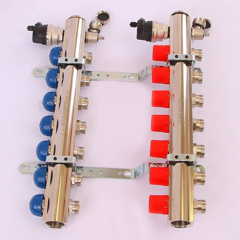 Коллекторная группа Emmeti TOPWAY 1 x M24x19 7 выходов 01298690