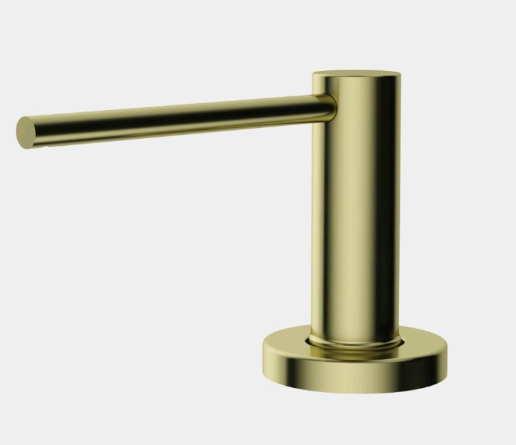 Дозатор для жидкого мыла Omoikiri OM-10 светлое золото 4995107