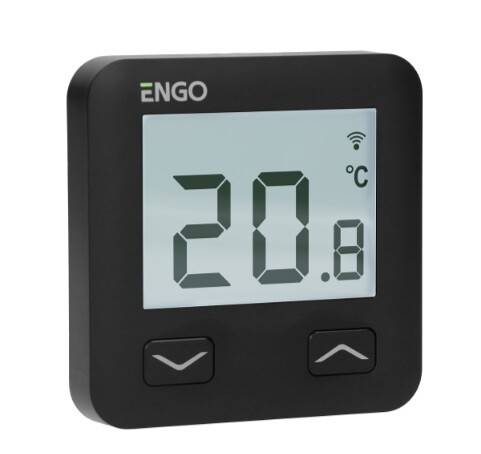 Терморегулятор электронный программируемый ENGO Wi-Fi черный E10B230WiFi