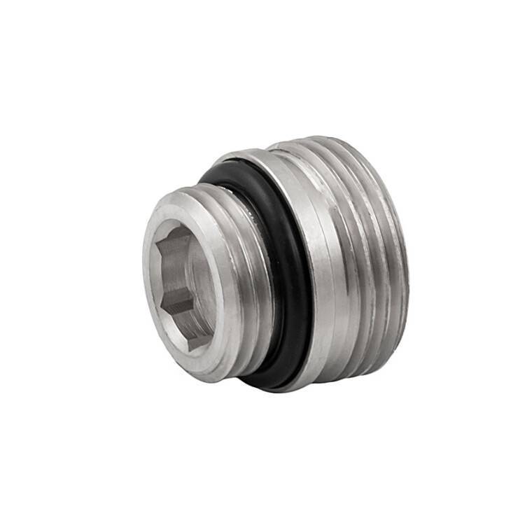 Ниппель переходной Elsen 1/2 O-ring x 3/4 с уплотнением EVR04.0001