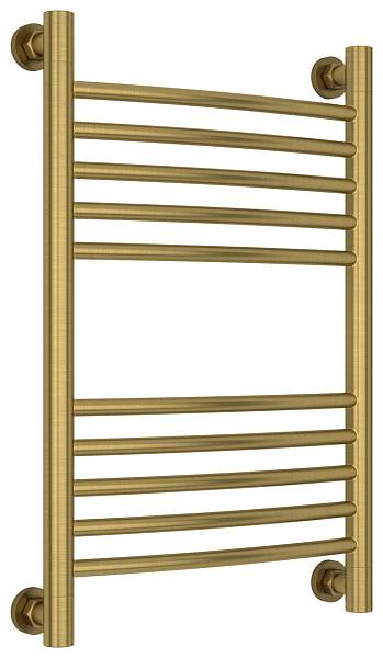 Полотенцесушитель водяной Сунержа Богема+ с полкой 400x600 мм состаренная латунь 051-0221-6040