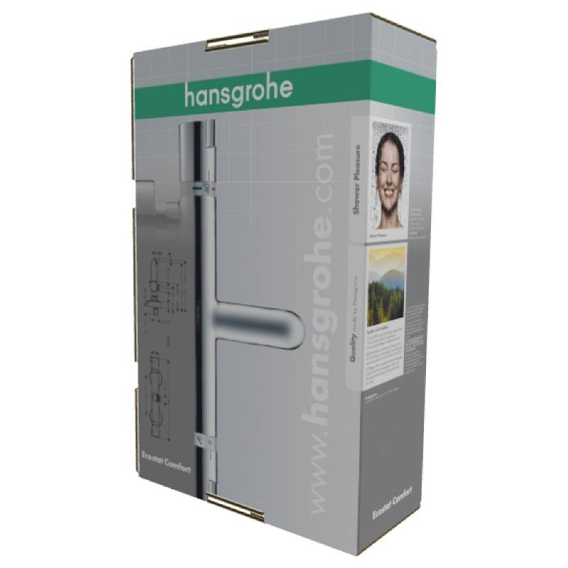 Термостатический смеситель hansgrohe Ecostat Comfort для ванны хром 13114000