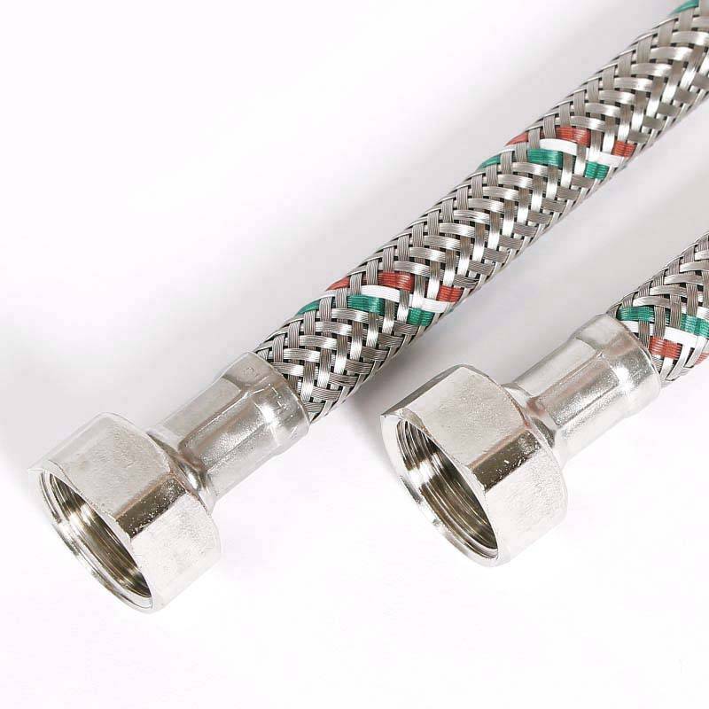 Гибкая подводка для воды Uni-Fitt DN 8 1/2 ВВ 180 см нержавеющая сталь 500S2018