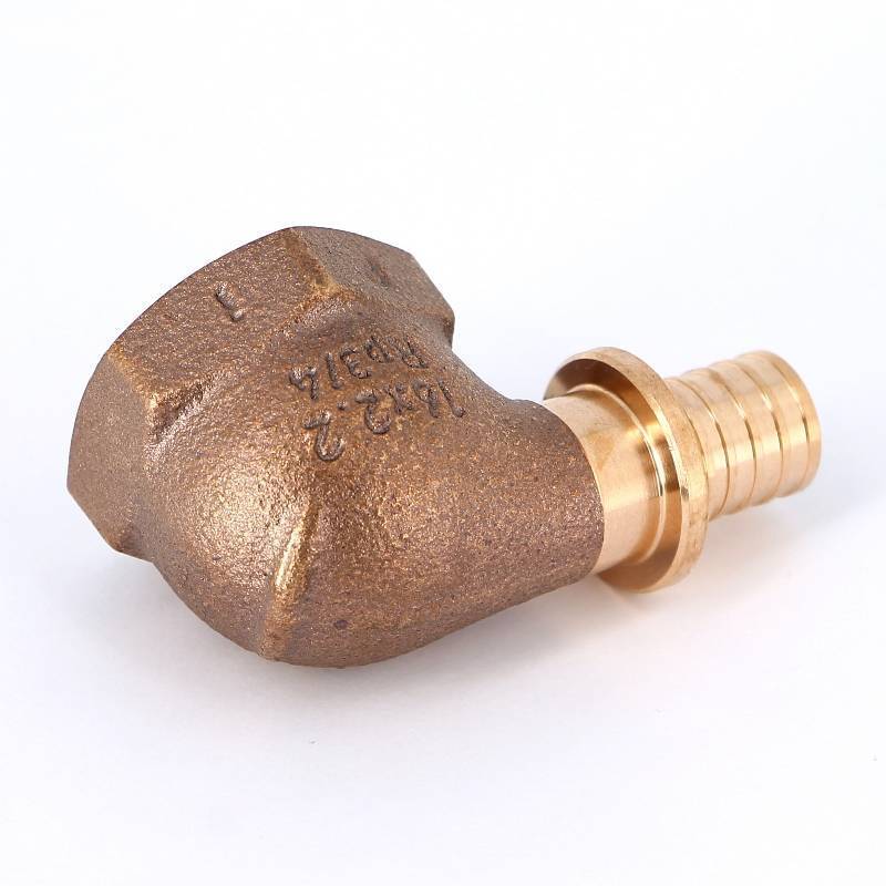 Угольник-переходник REHAU RAUTITAN RX+ 16х3/4 ВР бронза 456354