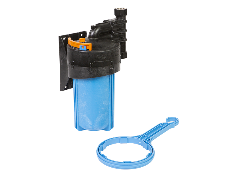 Корпус для картриджного фильтра ДЖИЛЕКС 1 М 10 Big Blue вертикальное подключение 9089