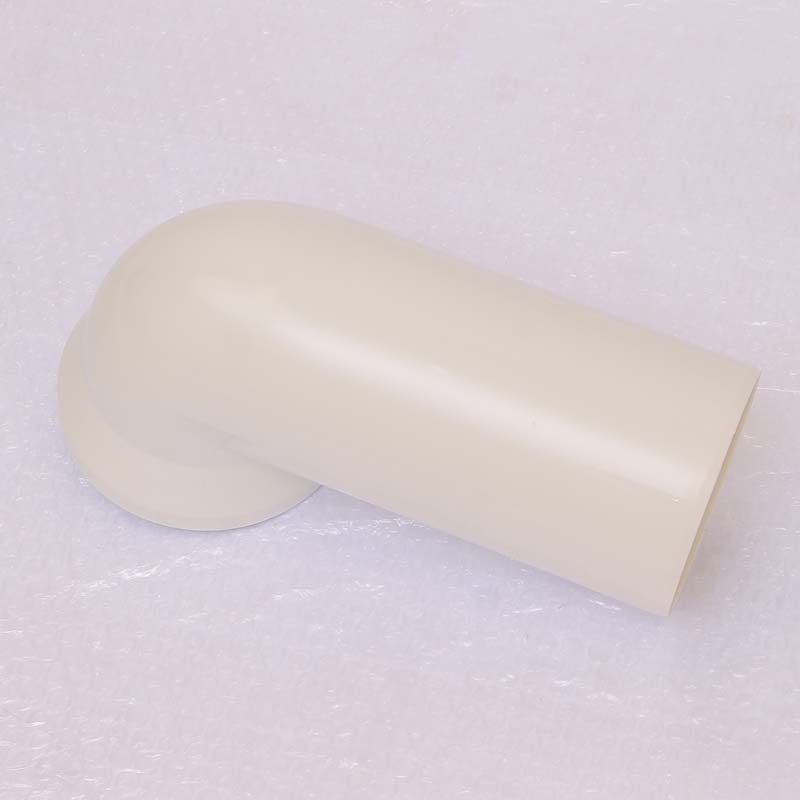 Отвод для унитаза Viega 90° 110 мм белый 100551