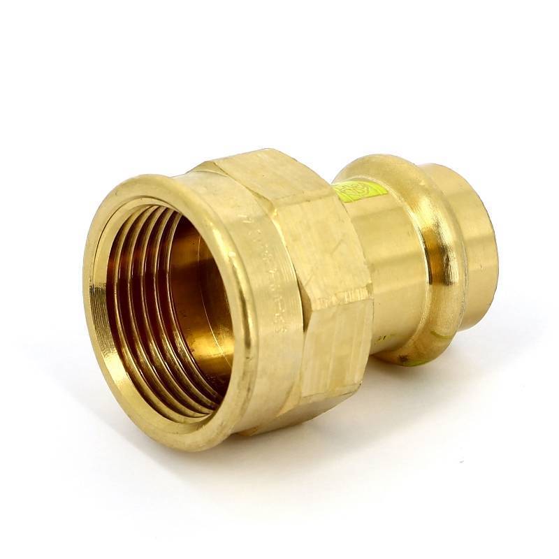 Муфта переходная пресс-В Viega Profipress G бронза 22х1 435158