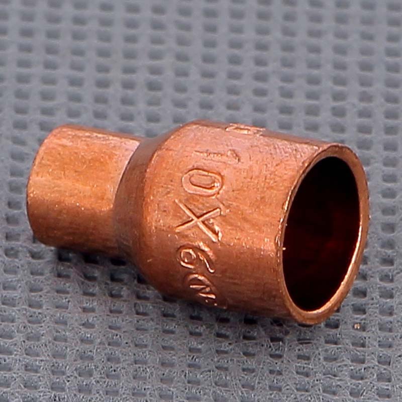 Муфта редукционная медная Viega 10х6 мм пайка 121082