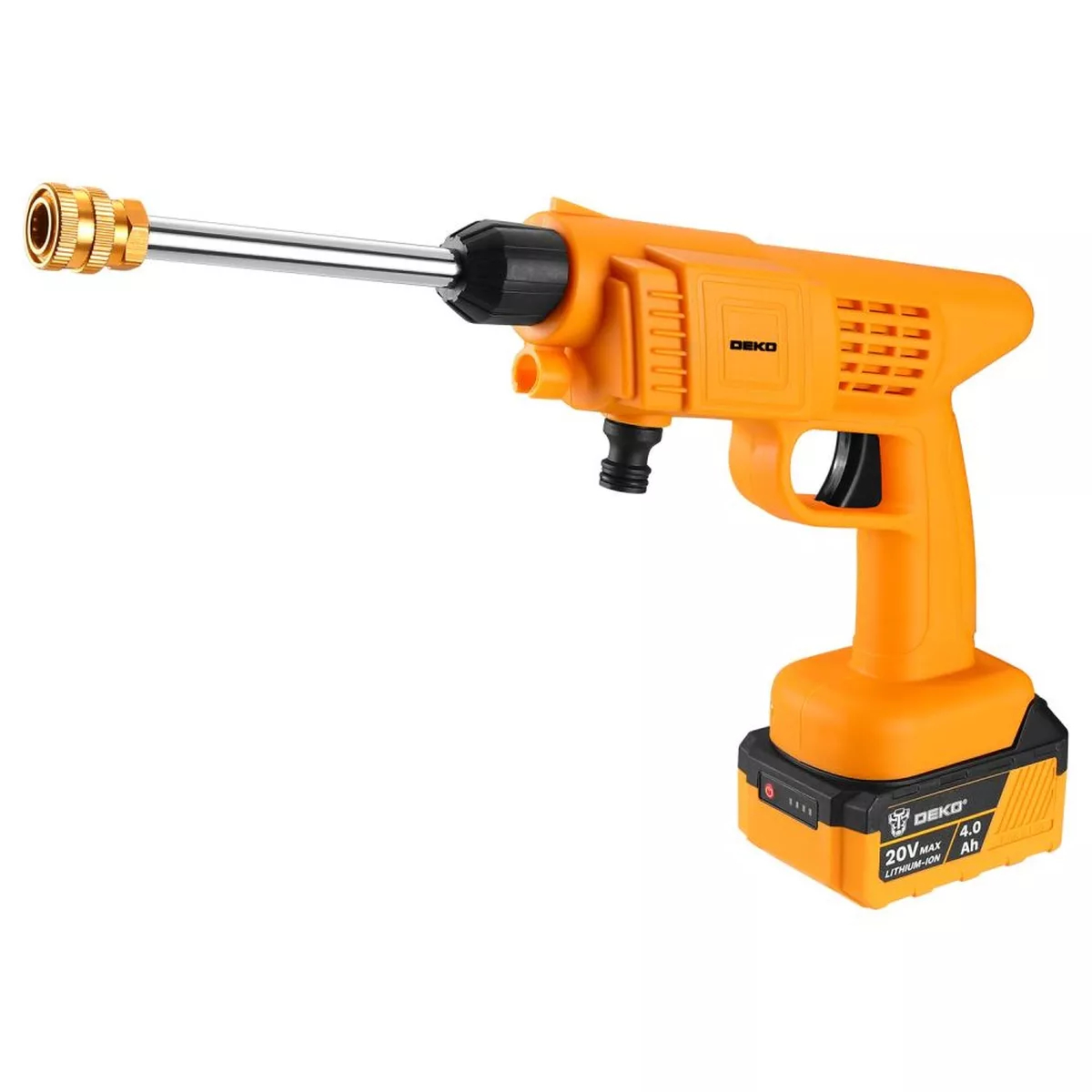 Мойка высокого давления аккумуляторная Deko DKCW25 40 бар 2x4.0 Ач кейс 063-4301