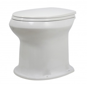 Унитаз напольный Santek Дачный в комплекте с сиденьем 46901100002