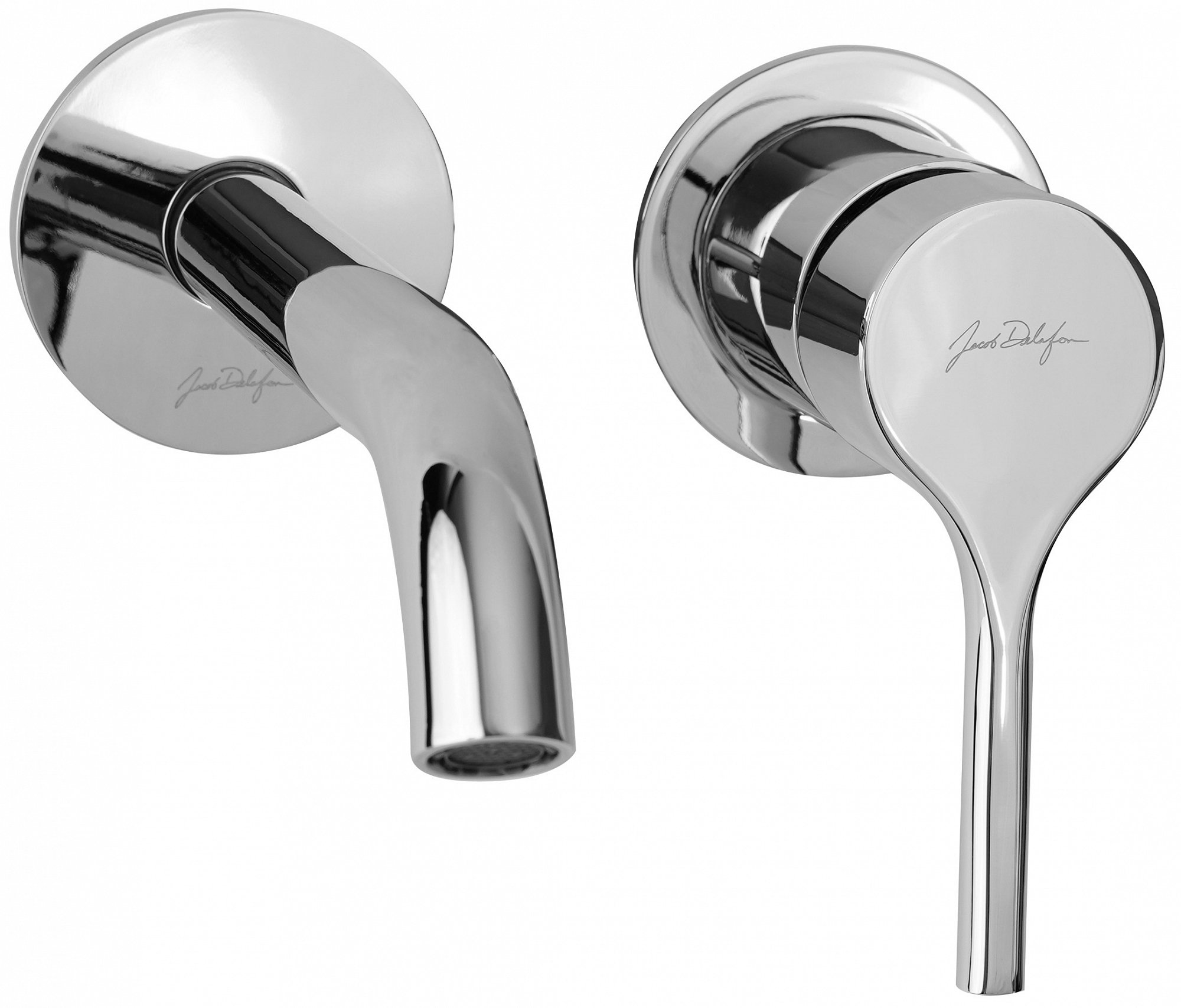 Смеситель для раковины на 2 отверстия Jacob Delafon Elate хром E28318-CP