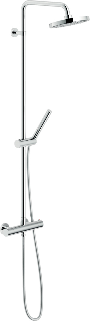 Душевая система термостатическая Nobili Velis верхний душ 20 см VE125030/30CR