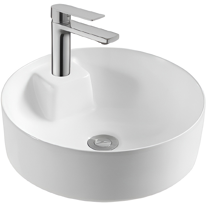 Раковина накладная AQUATON Европа 405x405x140 мм матовый белый AQ5212-MW