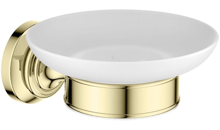 Мыльница для ванной Aquatek Классик полированное золото AQ4503PG