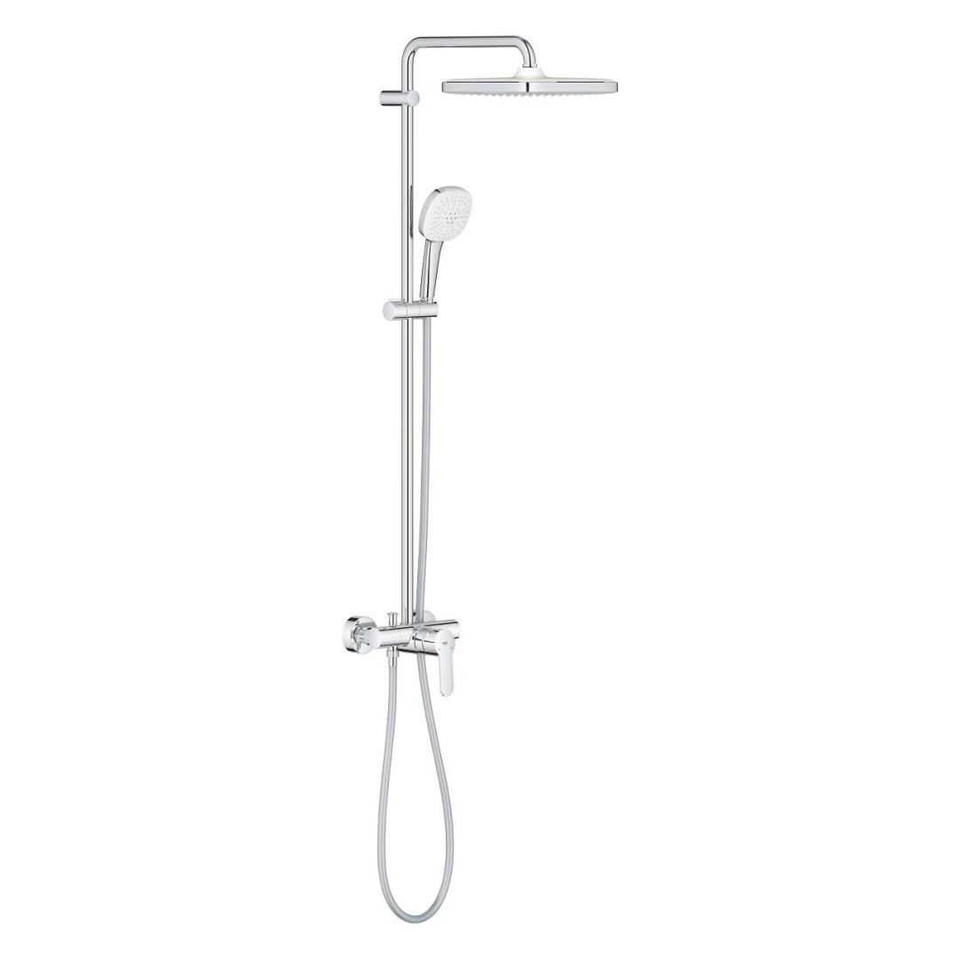 Душевая система GROHE Tempesta System 250 Cube с однорычажным смесителем хром 26692001