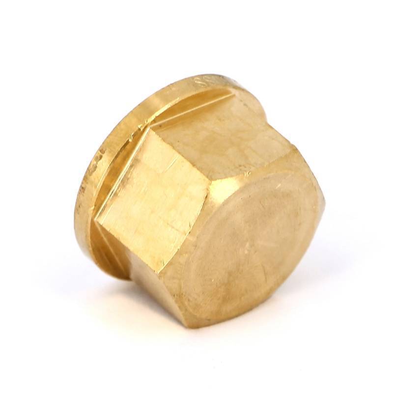 Заглушка резьбовая Viega 3/8 ВР бронза 281854