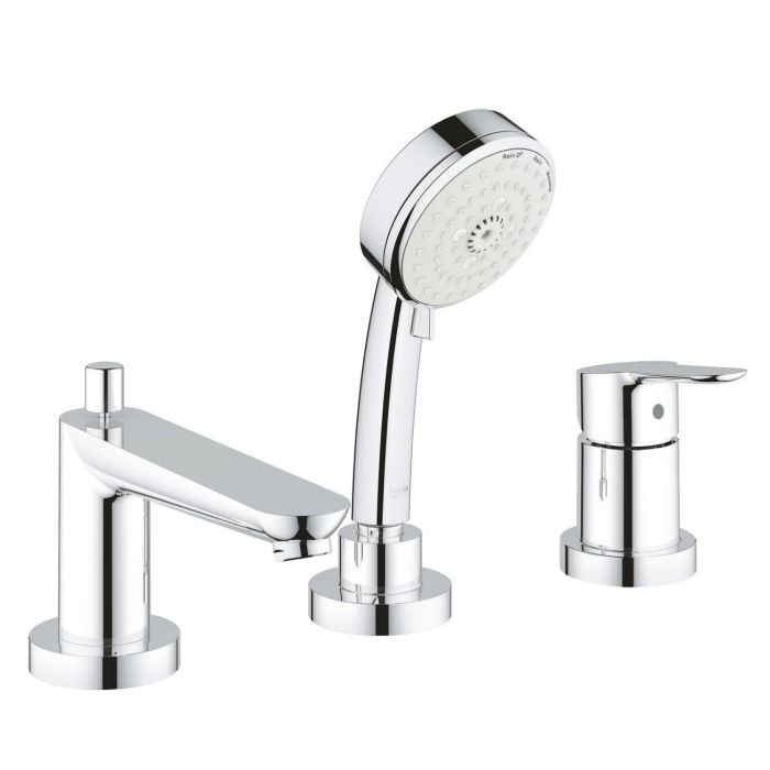 Смеситель для ванны на 3 отверстия GROHE BauEdge хром 2511700A