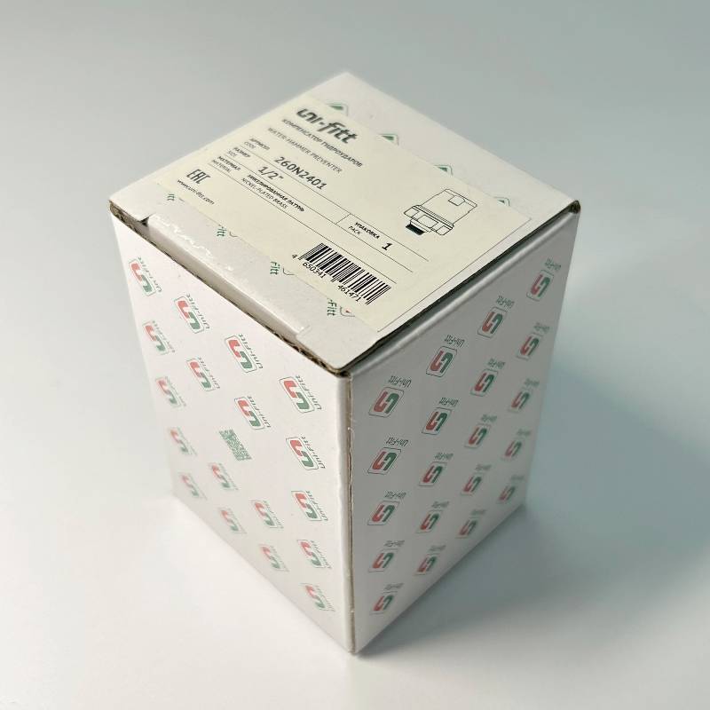 Компенсатор гидроудара Uni-Fitt 1/2 HP никелированный 260N2401