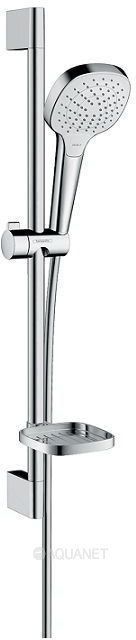 Душевой гарнитур Hansgrohe Croma Select E Vario 65 см белый/хром 26586400