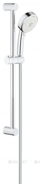 Душевой гарнитур GROHE Tempesta New Cosmopolitan 100 со штангой 600 мм и шлангом 1750 мм хром 27579002