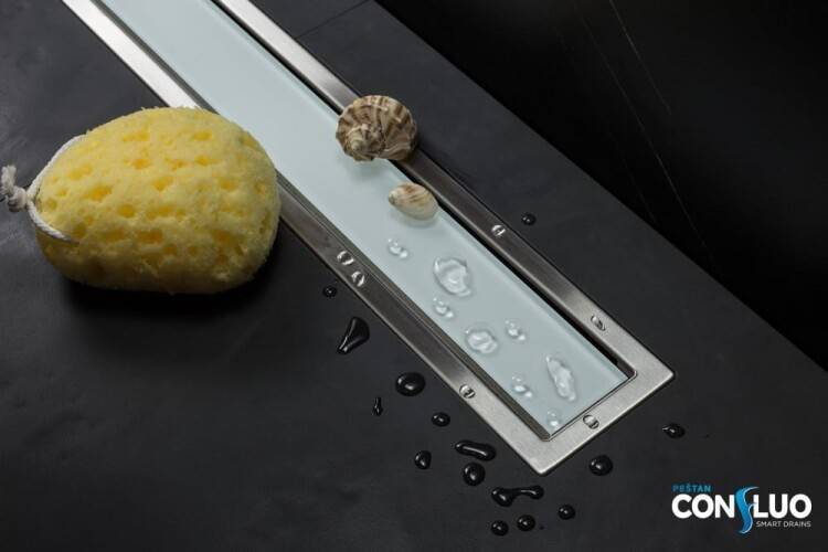 Душевой лоток Peštan Confluo Premium Line White Glass 450 мм 13000281