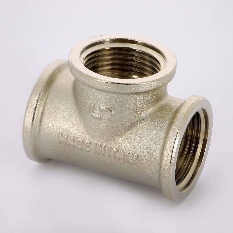 Тройник никелированный Uni-Fitt 1 ВР-ВР-ВР 615N4440