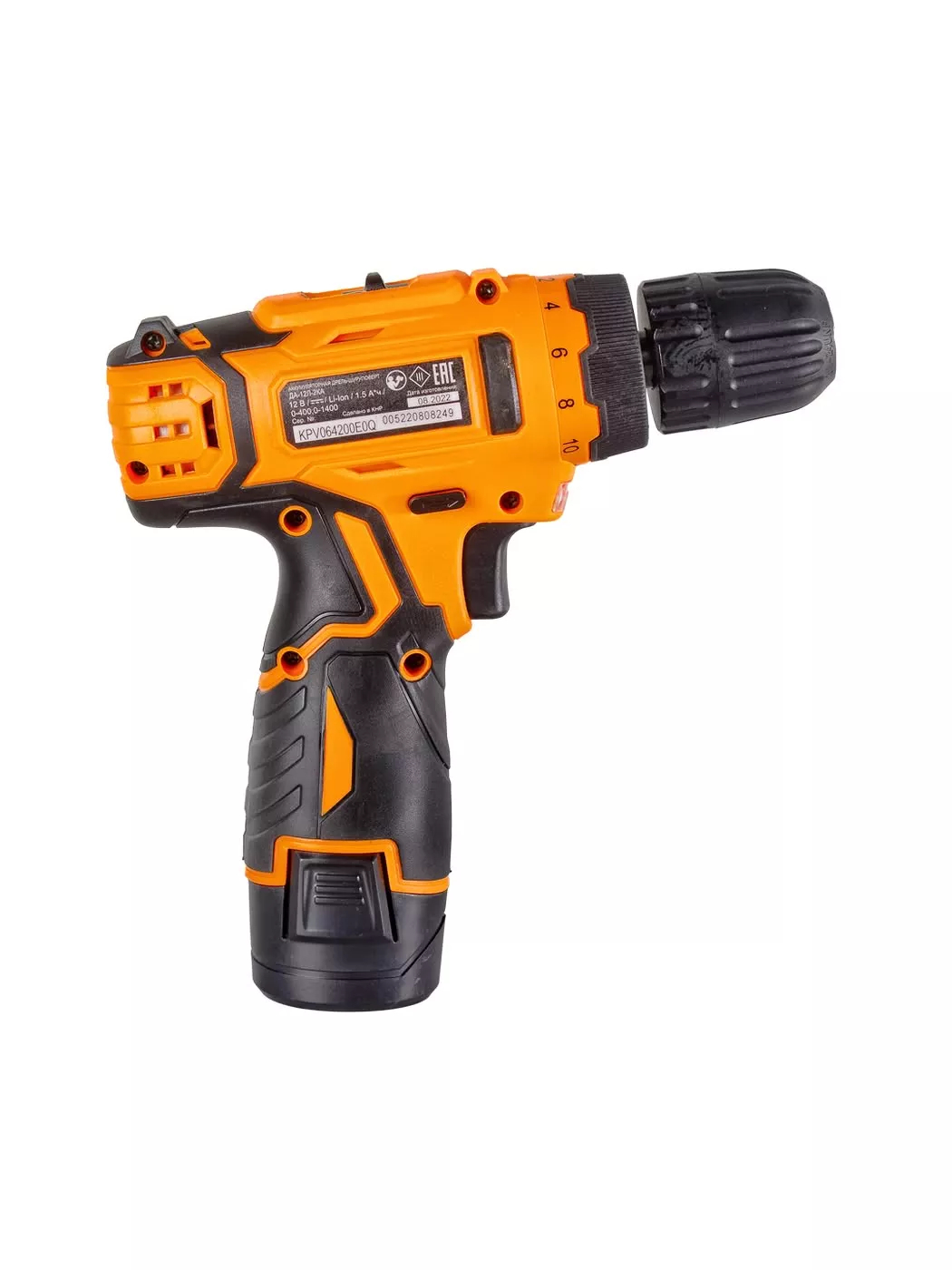 Аккумуляторная дрель-шуруповерт Вихрь ДА-12Л-2КА ДА-12Л-2КА