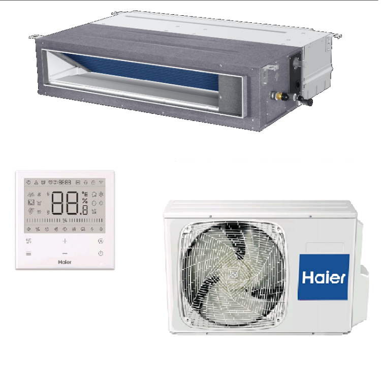 Сплит-система канальная Haier Super Match Plus AD71S2SM3FA / 1U70S2SJ2FA
