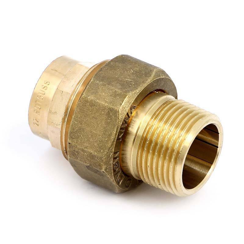 Разъемное соединение Viega 94341G пайка — наружная резьба с коническим уплотнением 22х3/4 101558