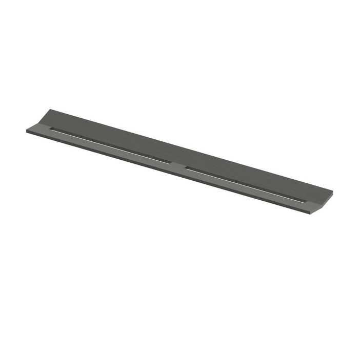 Панель декоративная TECE TECEdrainprofile Brushed Black Chrome сатин черный 675010