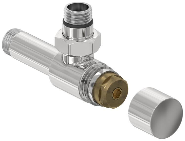 Вентиль угловой Сунержа под шестигранник G 1/2 x G 1/2 сталь 0014041212