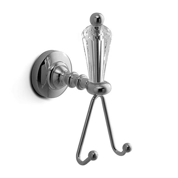 Крючок двойной 3SC Boheme хром BO12SL