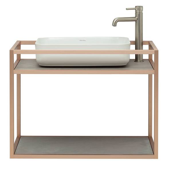 Консоль под раковину Allen Brau Liberty 75 см подвесная медь 1.33001.60