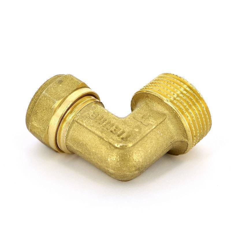 Угольник обжимной Tiemme 15(2.5)х3/4 НР 1400155