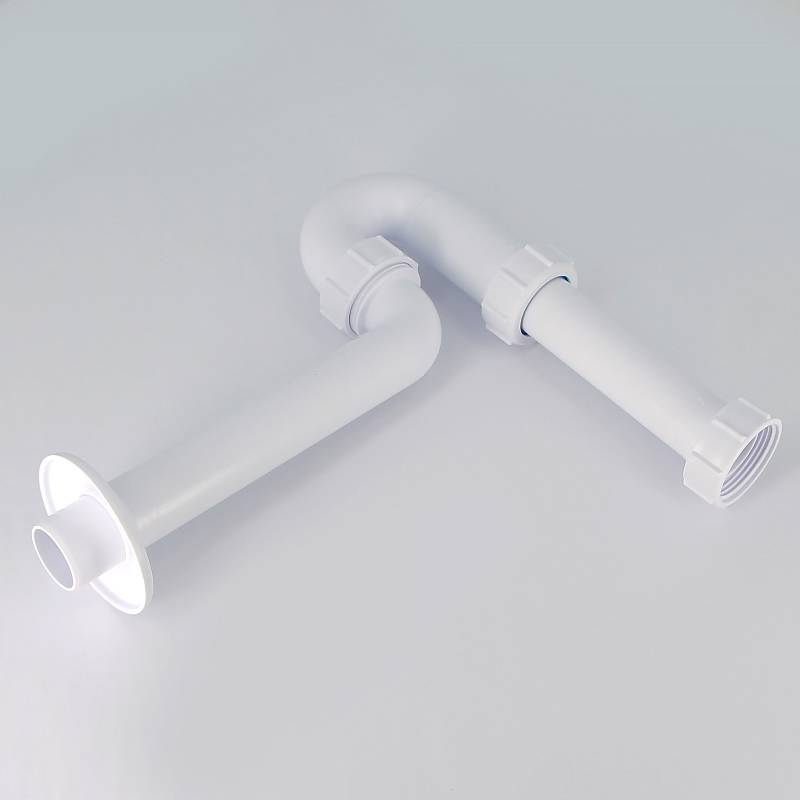 Сифон McAlpine трубный 1 1/4 x 32 мм без выпуска с отражателем MRW8