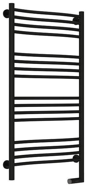 Полотенцесушитель электрический Сунержа Флюид 2.0 500x1000 мм правый матовый черный 31-5221-1050