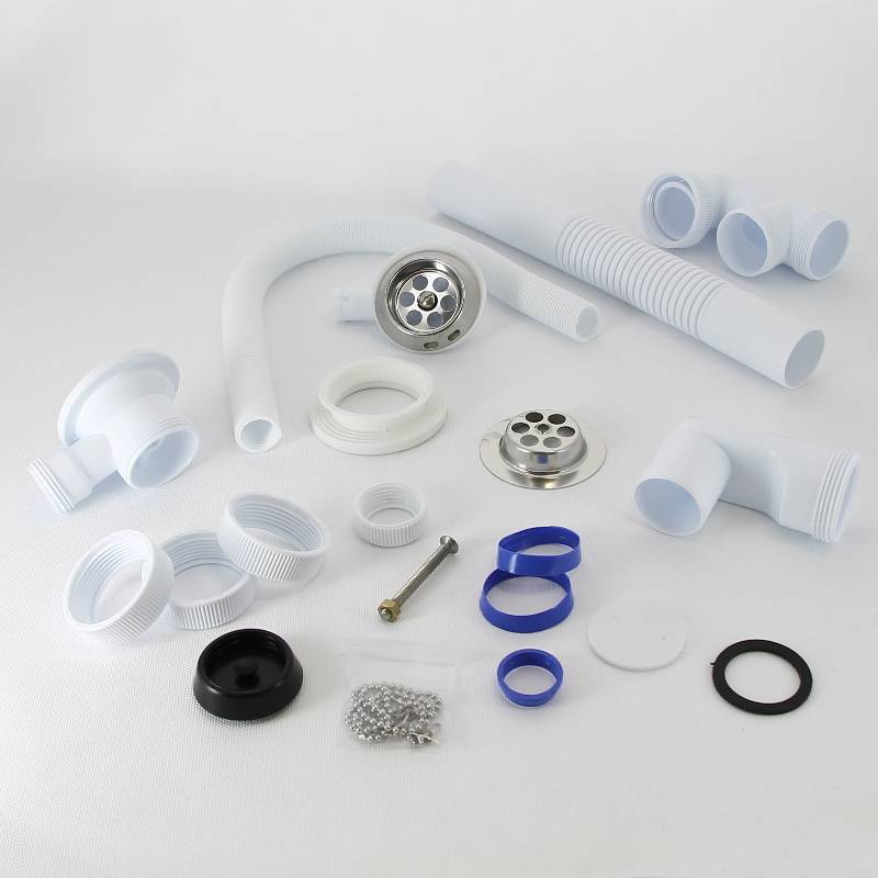 Слив-перелив для ванны Wirquin Универсал 1 1/2 x 40 мм с пробкой на цепочке L800 мм 30980242