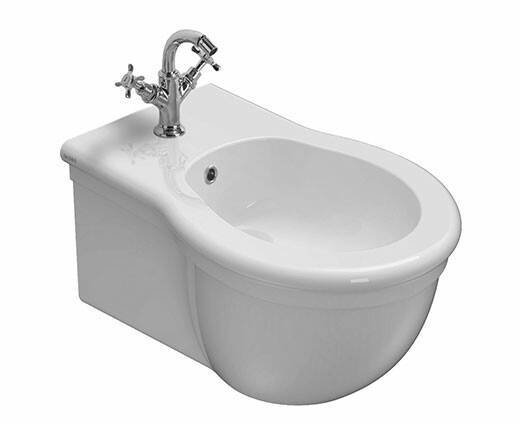 Биде подвесное Globo Paestum 380х570 мм белый глянцевый PAS10BI