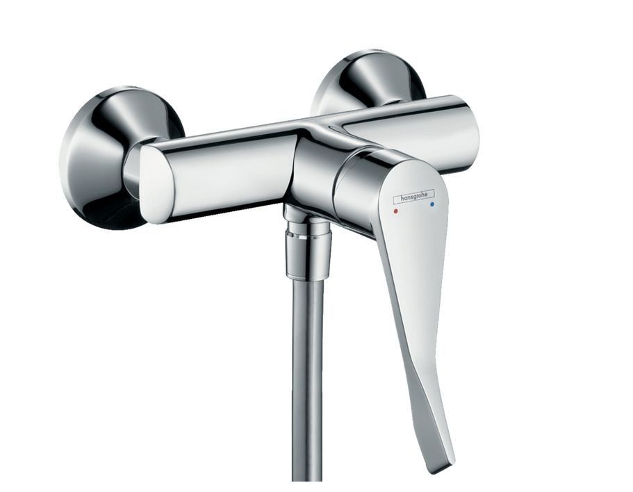 Смеситель для ванны и душа Hansgrohe Focus настенный цвет хром 31916000