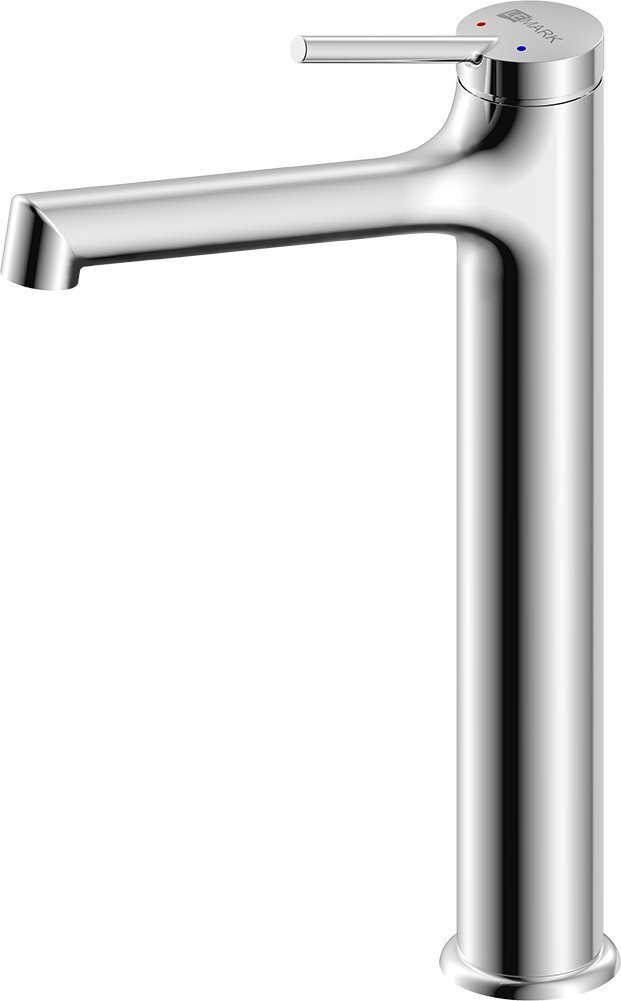 Смеситель для умывальника Lemark Minima высокий монолитный хром LM3809C
