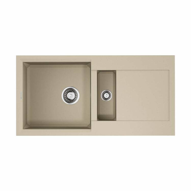 Кухонная мойка OMOIKIRI Sakaime 860 860x435 мм 2 чаши бежевый 4993119