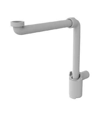 Сифон для раковины Moma Design трубный белый SF2097