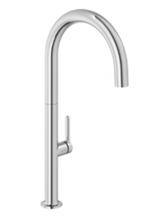 Смеситель для кухни Kludi AUREA однорычажный никель брашированный 55803N575