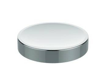 Мыльница Boheme 10963-CR настольная круглая хром 10963-CR