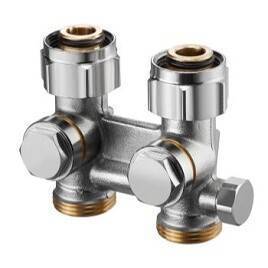 Узел нижнего подключения Oventrop Multiflex F прямой 3/4 НГ x 3/4 HP 1015943