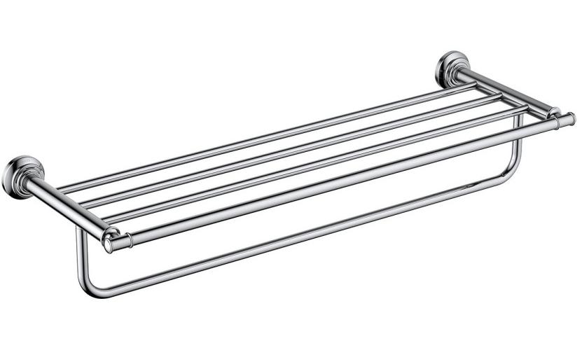 Полка для полотенец Aquanet Классик хром AQ4515CR