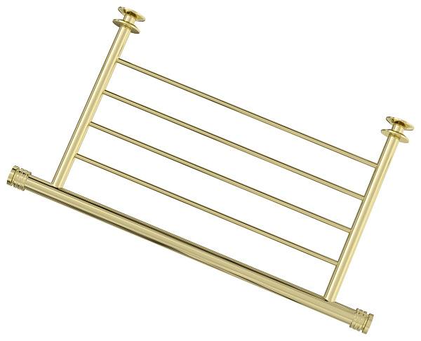 Полка для полотенцесушителя Сунержа прямая 4 перекладины 438x240 мм шампань 020-2012-4370