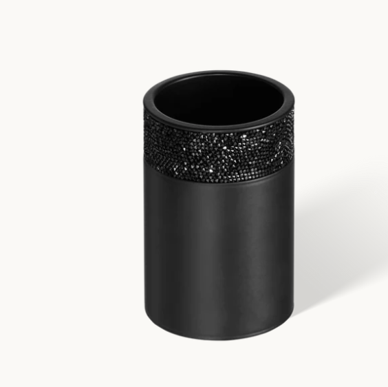 Стакан Decor Walther ROCKS BOD 1 65х65х98 мм черный матовый 0933860