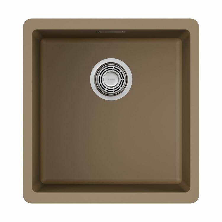 Мойка кухонная OMOIKIRI Kata 40-U под столешницу 400х420 мм карамель 4993392